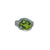 2024-064 MAUSSIN GEMSTONE RING - GREEN OVAL