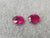 G715 BURMESE RUBY OVAL PAIR 0.76CT