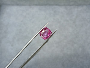 M293	PINK SAPPHIRE LONG CUSHION 3.44CT