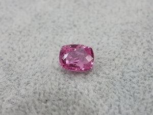 M295	PINK SAPPHIRE LONG CUSHION 3.67CT