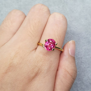 MAHENGE PINK SPINEL OVAL 1.95CT  G706