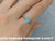 PARAIBA TOURMALINE SOLITAIRE MARQUISE G738