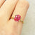 G745 UNHEATED Pinkish Red RUBY 2.29CT