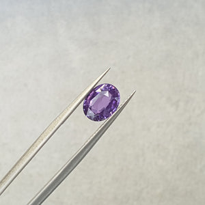 G747 PURPLE SAPPHIRE OVAL 1.91CT