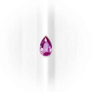 G748 PURPLE SAPPHIRE PEAR 1.55CT