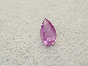 G748 PURPLE SAPPHIRE PEAR 1.55CT