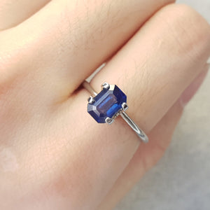 G749 BLUE SAPPHIRE EMERALD 1.5CT