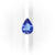 G751 TANZANITE PEAR  3.82CT