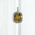 NANCY HALO PENDANT - YELLOW LONG CUSHION