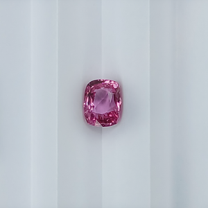 M295	PINK SAPPHIRE LONG CUSHION 3.67CT