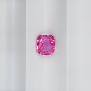 M293	PINK SAPPHIRE LONG CUSHION 3.44CT