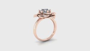 Nazeera Diamond Rose Engagement Ring 1CT W218